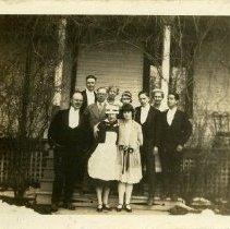 Unidentified Clinkman - Group Photo on Steps